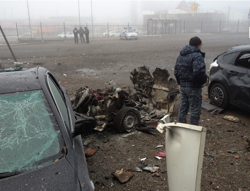 Investigation of the terror act committed on December 27, 2013 in Pyatigorsk. Photo NAC, http://nac.gov.ru/