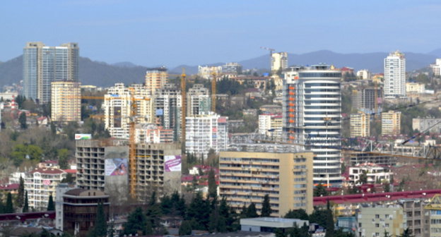 Panoramic sight of Sochi. Photo by Svetlana Kravchenko for the "Caucasian Knot"