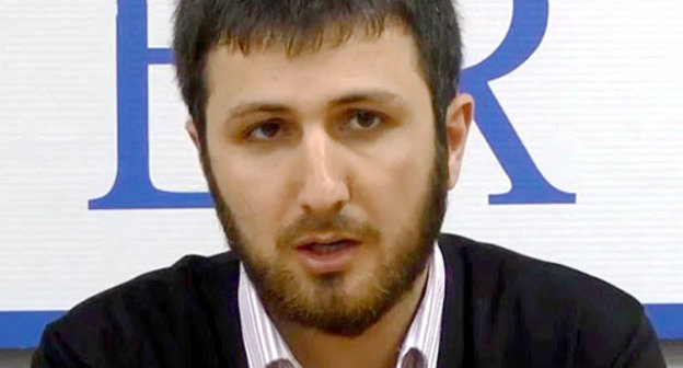 Mukhammad Magomedov. Screenshot of a video on YouTube