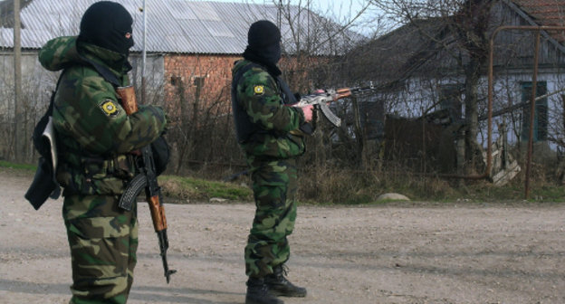 Special operation in Dagestan. Photo: http://05.mvd.ru/