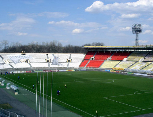 The "Spartak" Stadium in Vladikavkaz. Photo: http://www.kc-camapa.ru/