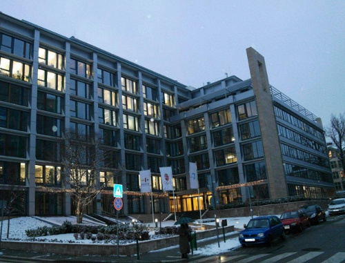 Hungarian National Olympic Committee headquarters in Budapest. Photo: http://www.mob.hu