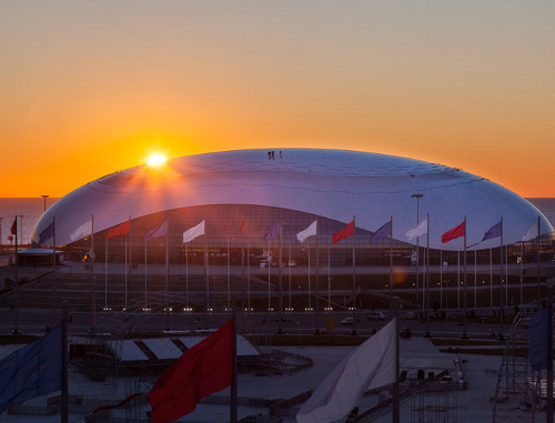 Bolshoy Ice Dome in Sochi, December 2013. Photo: http://sc-os.ru 