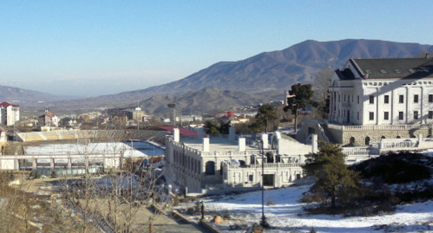 Nagorno-Karabakh, Stepanakert, view of the Central Stadium. January 14, 2013. Photo by Alvard Grigoryan for the "Caucasian Knot"