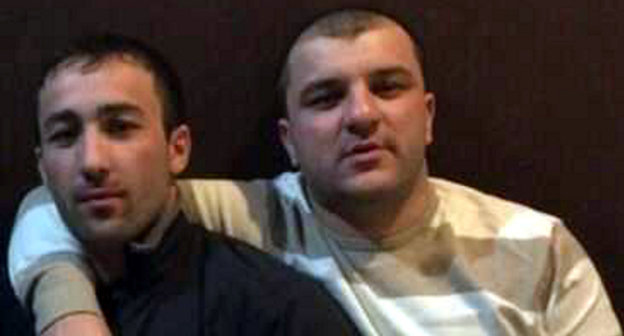 Murat Borlakov (to the right). Photo provided by his relatives. 