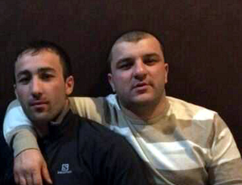 Murat Borlakov (to the right). Photo provided by his relatives. 