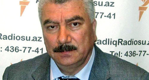 The lawyer Namizad Safarov, a member of the NCDF. Photo: RFE/RL