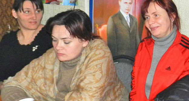 Hunger strikers. Volgograd, February 2014. Photo by Tatiana Filimonova for the ‘Caucasian Knot’.