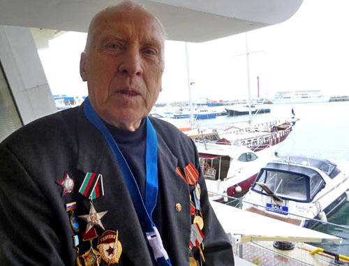 Vladimir Sokolov, a native of Sochi, a member of the Public Anti-Corruption Committee, was not admitted to the Olympics with a fan's passport. Sochi, February 18, 2013. Photo by Svetlana Kravchenko for the "Caucasian Knot"