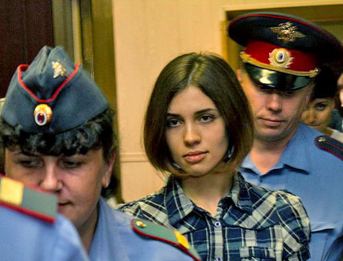 Nadezhda Tolokonnikova. Photo: Denis Bochkarev, http://commons.wikimedia.org/