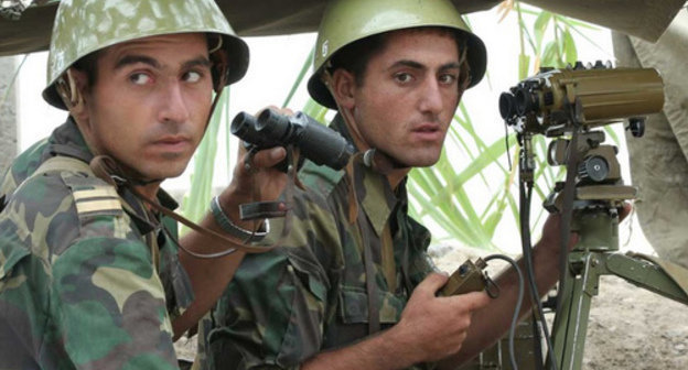 Soldiers of Nagorny Karabakh Defense Army. Photo from the archive of Nagorny Karabakh Defense Army press-service, http://nkrmil.am