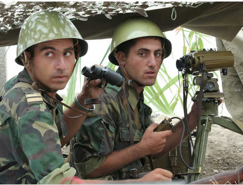 Soldiers of Nagorny Karabakh Defense Army. Photo from the archive of Nagorny Karabakh Defense Army press-service, http://nkrmil.am