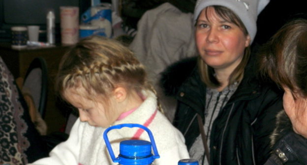 Volgograd, February 4, 2014. Second day of the hunger-strike of parents of many children and parents of disabled children. Photo by Tatyana Filimonova for the "Caucasian Knot"