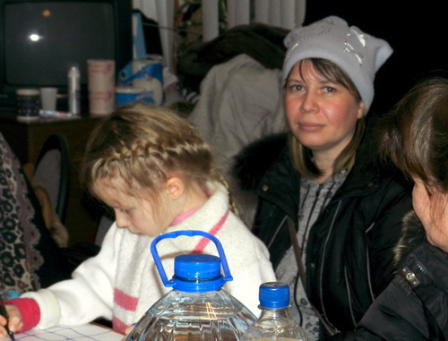 Volgograd, February 4, 2014. Second day of the hunger-strike of parents of many children and parents of disabled children. Photo by Tatyana Filimonova for the "Caucasian Knot"