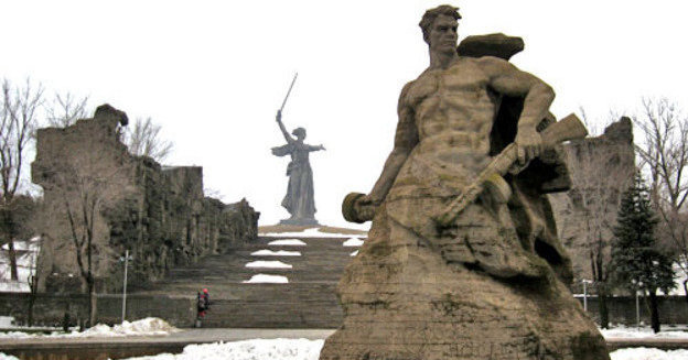 Memorial "To the Heroes of the Battle of Stalingrad" in Mamayev Kurgan in Volgograd. Photo by Vyacheslav Yaschenko for the "Caucasian Knot"