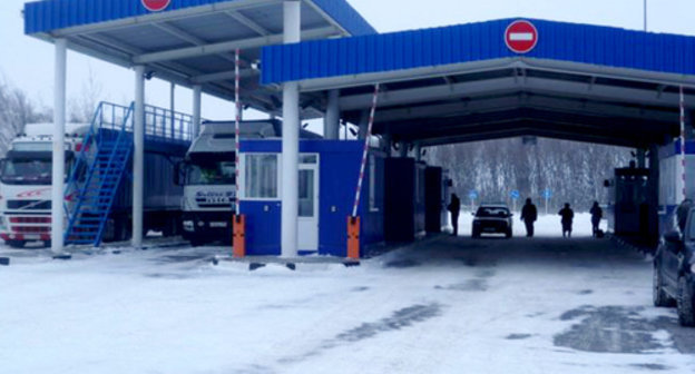 ‘Matveev-Kurgan’ checkpoint at Rostov Region-Ukraine border. Photo: http://customsonline.ru