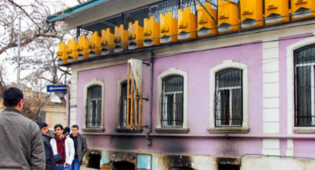 PFPA Baku office building after explosion. Baku, March 3, 2014. Photo by Aziz Karimov for the ‘Caucasian Knot’.   