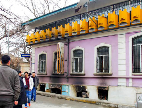 PFPA Baku office building after explosion. Baku, March 3, 2014. Photo by Aziz Karimov for the ‘Caucasian Knot’.   