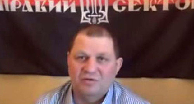 Alexander Muzychko. Screenshot of a video at www.youtube.com