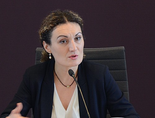 Ketevan Tsikhelashvili, Georgian Deputy Minister for Reintegration. Photo: Office of the State Minister for Reconciliation and Civic Equality, https://www.facebook.com/SMRCEgeorgia