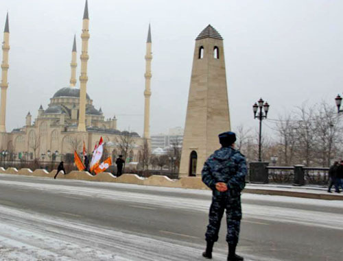 Grozny, Chechnya. Photo provided by eyewitness. 