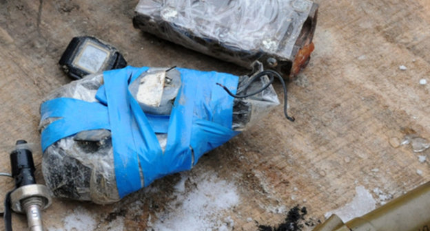 Components of explosive device. Photo from NAC archive, http://nac.gov.ru