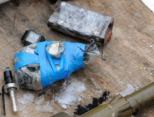 Components of explosive device. Photo from NAC archive, http://nac.gov.ru