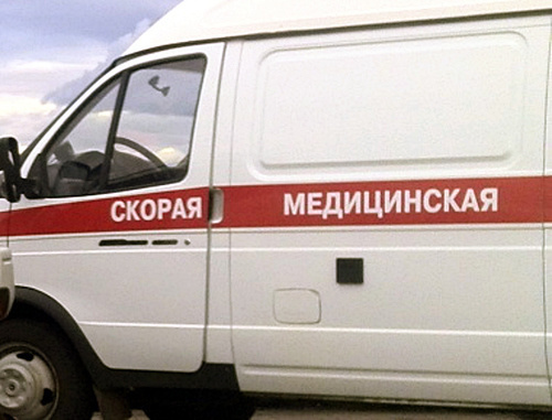 Ambulance car. Photo by the Ministry for Emergencies, http://www.mchs.gov.ru/