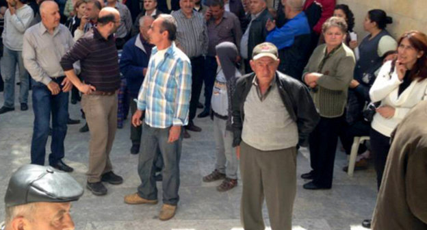 Armenians from Kesab in Latakia. Syria, March 26, 2014. Photo: Tevan J. Poghosyan, Edmon Marukyan, Arman Sahakyan, Levon Martirosyan, Naira Karapetyan, Farmanyan Samvel, https://www.facebook.com/tevan.poghosyan