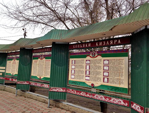 In the territory of the Kizlyar Cognac Factory. Dagestan, February 2014. Photo by Patimat Makhmudova for the "Caucasian Knot"