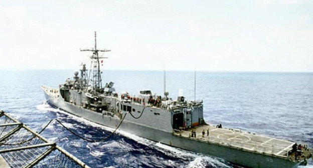 The frigate "USS Taylor" of the US Navy. Photo http://commons.wikimedia.org/