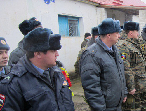 Neftekumsky District of Stavropol Territory. Law enforcers. Photo: Georgian Eparchy, http://georg-eparhia.ru/