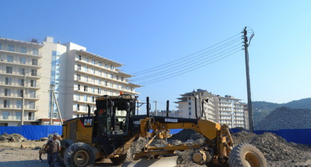 Olympic facilities construction in the Imereti valley. Sochi, June 2013. Photo by Svetlana Kravchenko for the "Caucasian Knot"