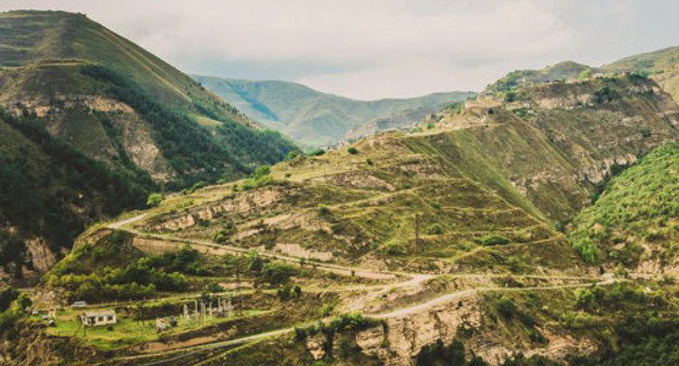 Sogratl village of Gunib District in Dagestan. Photo by Shamil Amirov, http://www.odnoselchane.ru