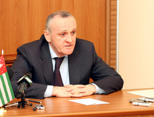 Alexander Ankvab, 2013. Photo from the archive of the Information and Public Communication Administration of the President of  Abkhazia, http://www.abkhaziagov.org/president/press/photo/2013-01-18-080000