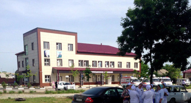 Kurchaloyevsky District Central Hospital. Chechnya, May 2014. Photo by Magomed Magomedov for the "Caucasian Knot"