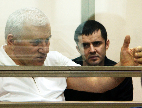 Said Amirov in the courtroom. Rostov-on-Don, May 13, 2014. Photo by Oleg Pchelov for the "Caucasian Knot"