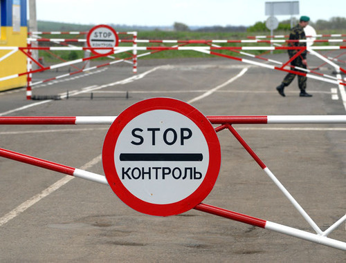 Lightweight access point in Rostov Region on the border with Ukraine. Photo by Filipp Ivaschenko for the "Caucasian Knot"