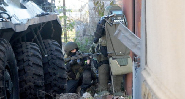 Special operation in Zolsky District of the Kabardino-Balkarian Republic, 2013. Photo from NAC archive, http://nac.gov.ru