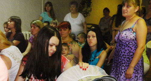 Refugees from Ukraine accommodated in TAC "Volzhsky". Volgograd Region, June 17, 2014. Photo by Tatyana Filimonova for the "Caucasian Knot"