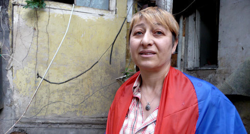 Activist Astkhik Agakyan. Yerevan, June 2014. Photo by Armine Martirisyan for the "Caucasian Knot"