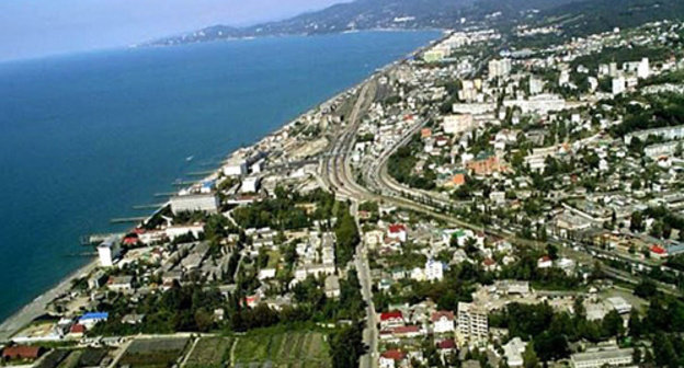 Sochi's Adler district. Photo http://upload.wikimedia.org/wikipedia/commons/7/7d/Adler_downstairs.jpg