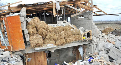 Armed militants base. Kabardino-Balkaria, Baksansky District, March 13, 2013. Photo http://nac.gov.ru/