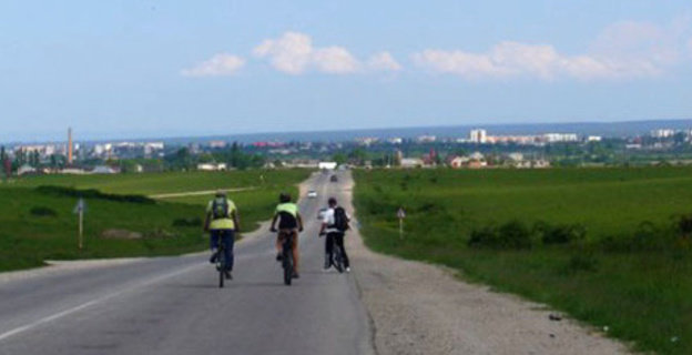 View of a Nalchik city, KBR. Photo: Ansar, http://www.velonalchik.ru/