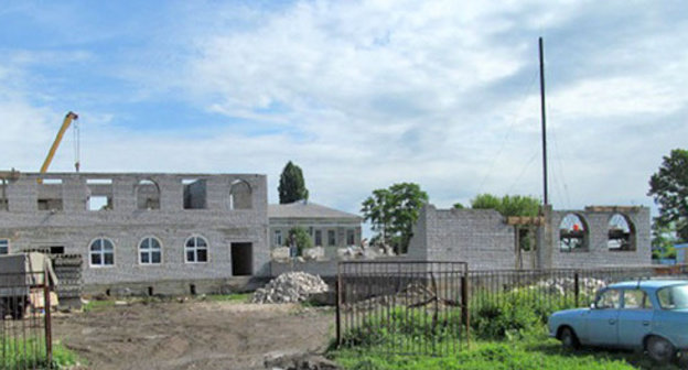 The village Psyzh, Abaza District of the KChR. Photo: Ministry of Regional Development, Construction and Housing and Communal Services of KChR http://mskchr.ru/