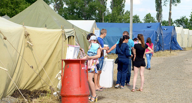 Refugees from Ukraine. Photo by Oleg Pchelov for the ‘Caucasian Knot’.