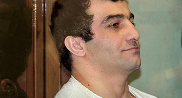 Orkhan Zeinalov at the court session, July 2014. Photo by press-service of the Moscow court, http://mos-gorsud.ru/news/?id=757