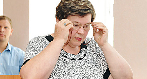 Nadezhda Tsapok. Photo http://pda.fedpress.ru/news/society/news_crime/1392203993-novyi-prigovor-mat-tsapka-obzhalovat-ne-smogla