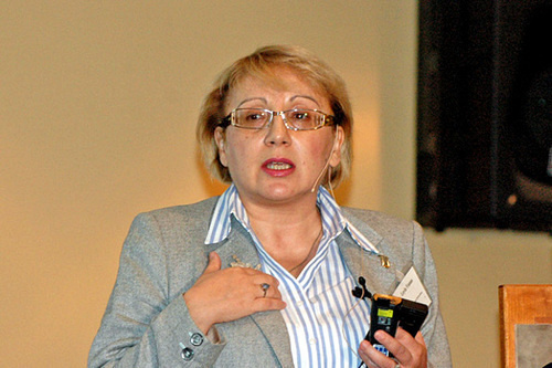 Leyla Yunus. Photo: The Norwegian Helsinki Committee, http://nhc.no/