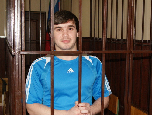 Ilyas Temaev in the Sovietsky District Court of Makhachkala. June 10, 2014. Photo by Aida Magomedova for the "Caucasian Knot"